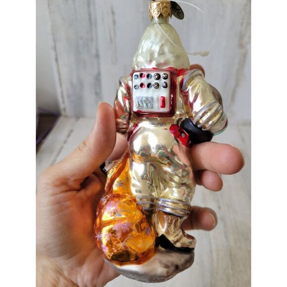 Radko Santa astronaut toys ornament glass vintage - Picture 5 of 9